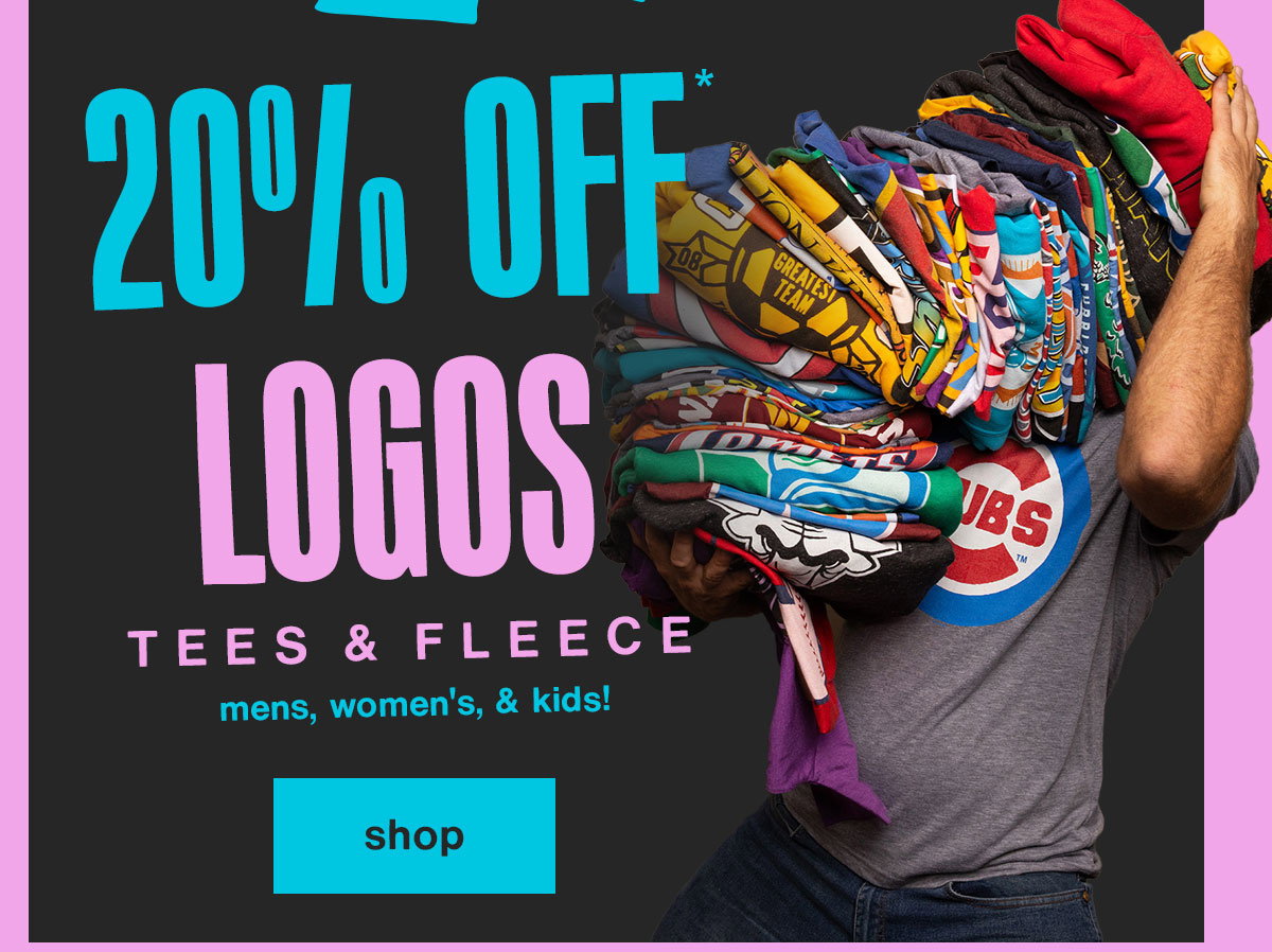 20% off logos*