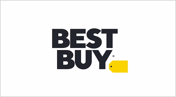 Best Buy logo with yellow price tag icon