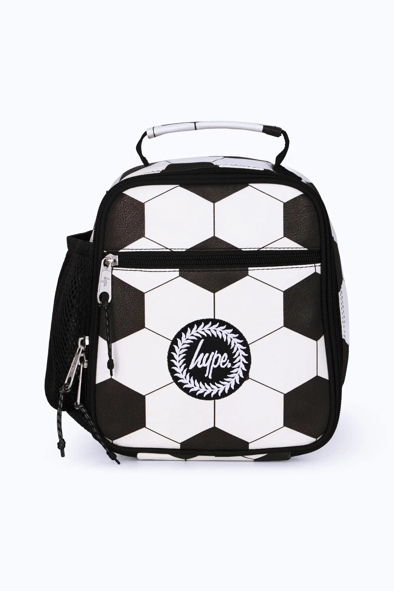 Image of Hype Boys Black/White Football Lunch Bag