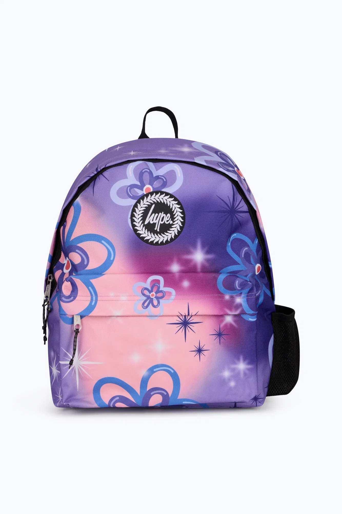 Image of Hype Girls Purple Sparkle Flower Backpack