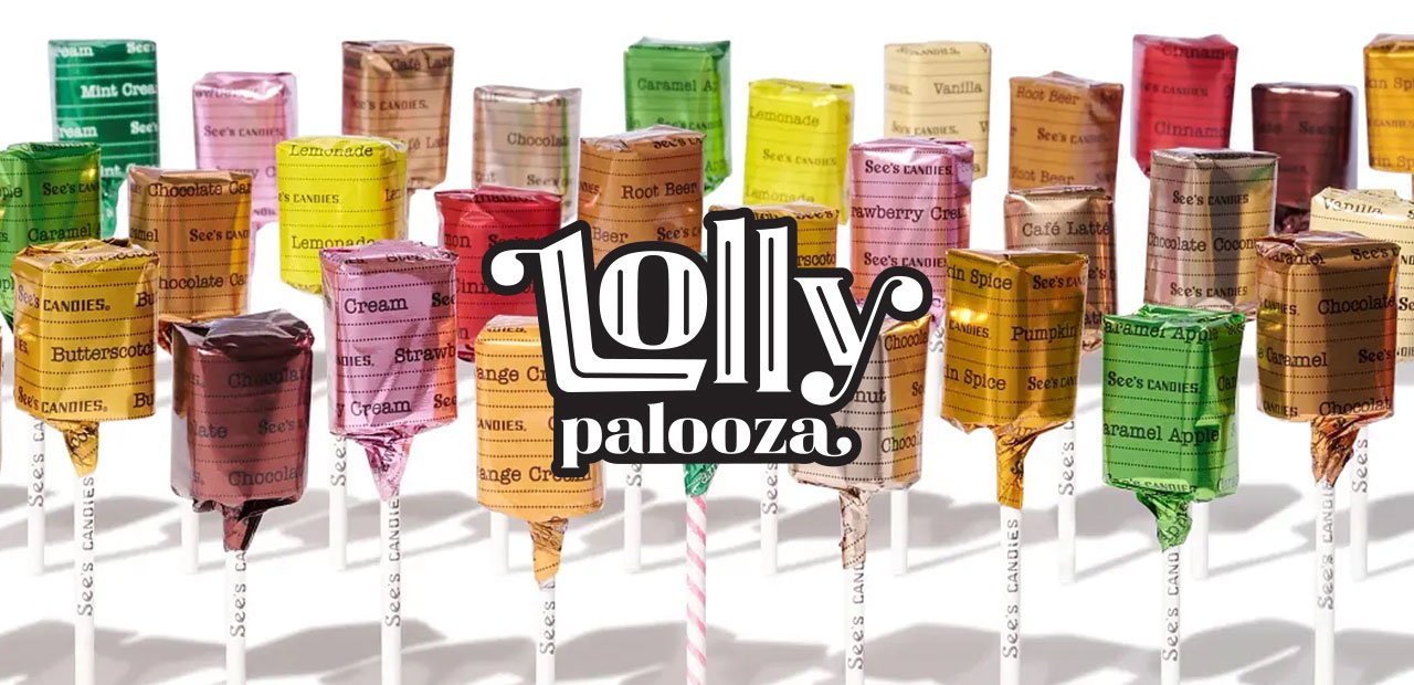 Array of Lollypop flavors
