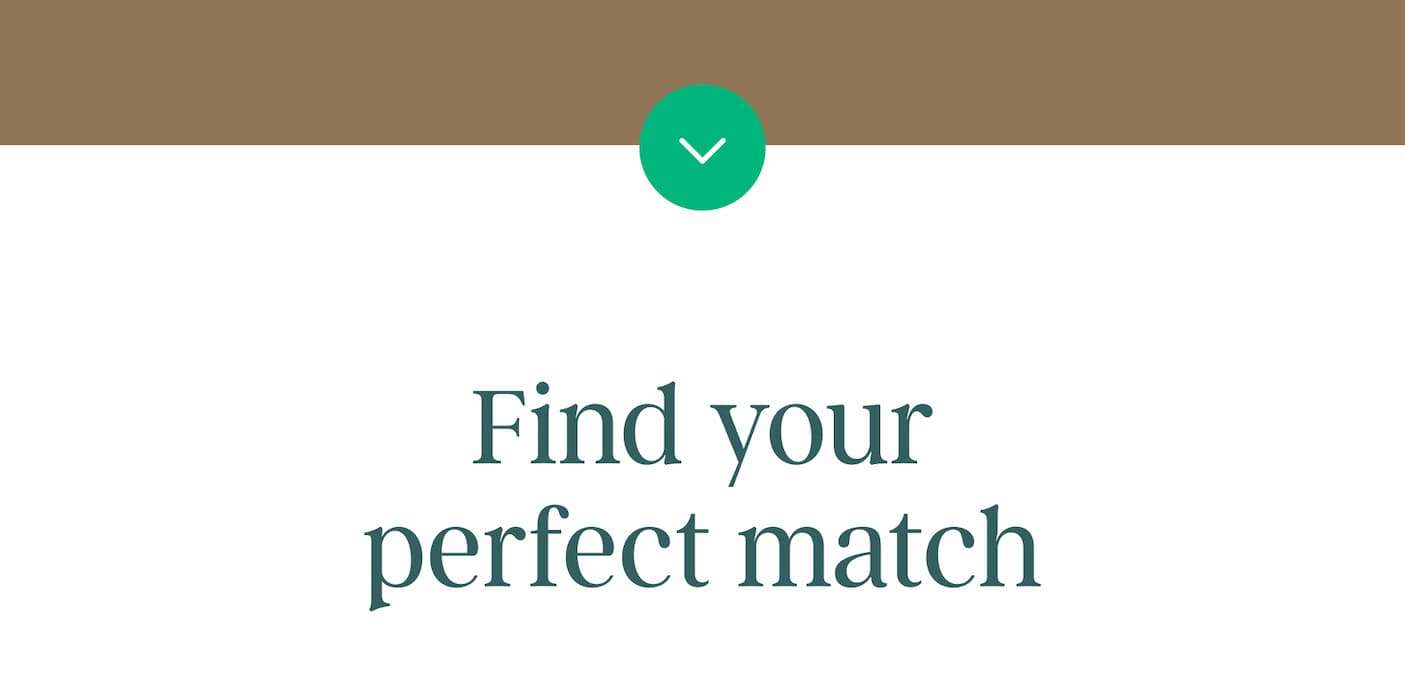 Find your perfect match
