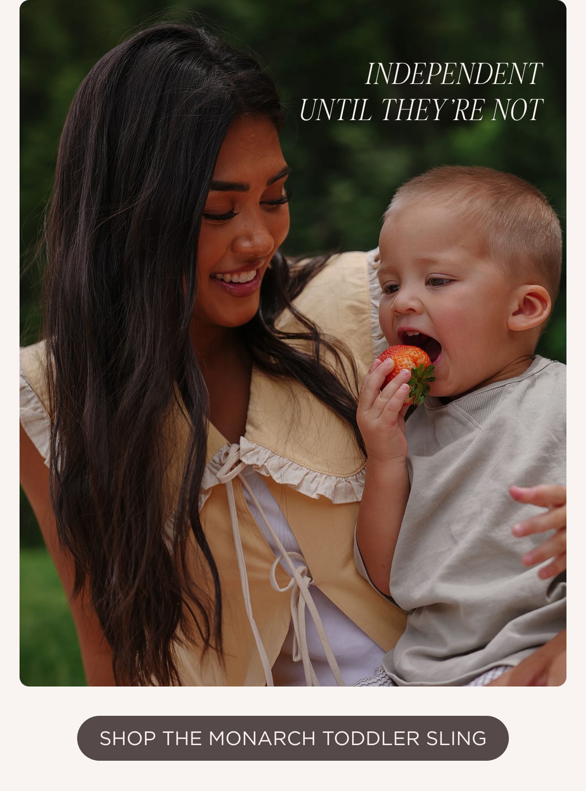 SHOP THE MONARCH TODDLER SLING