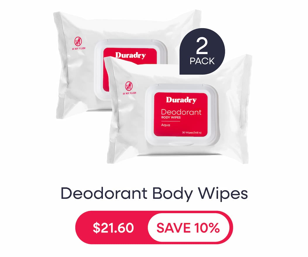Deodorant Body Wipes