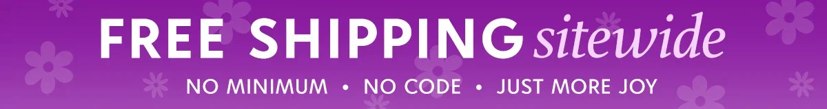 Free Shipping Site Wide at Zulily