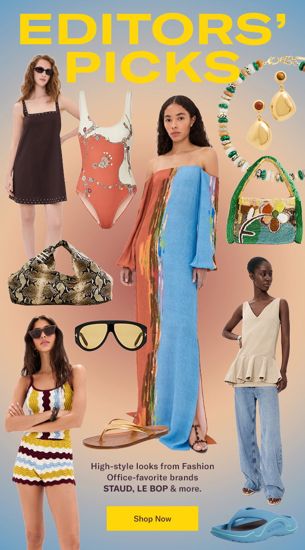 Editors' Picks: High-style looks from Fashion Office-favorite brands STAUD, LE BOP & more.