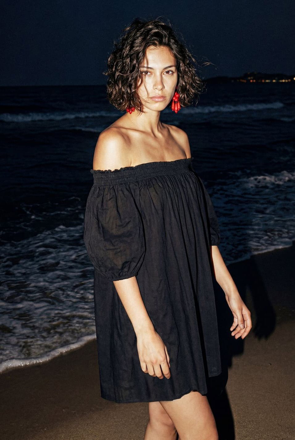 Fannie dress in black