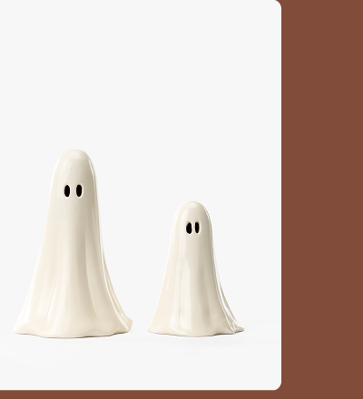 Ceramic Ghost Figure