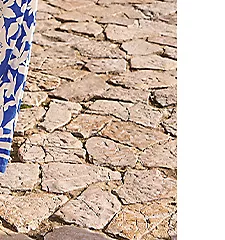 365 by Freemans Blue Floral Trousers