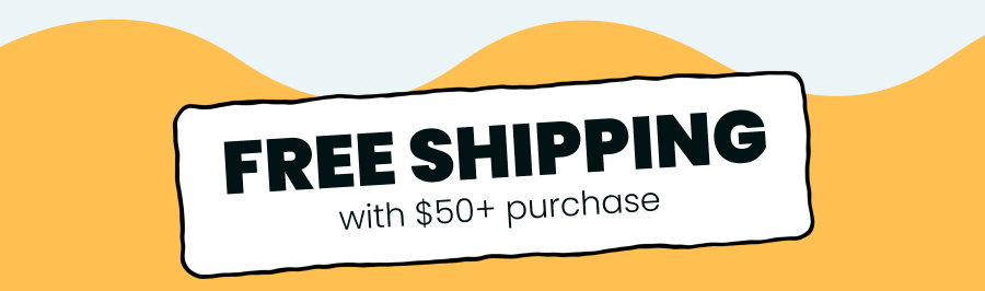 Free Shipping on orders $50USD