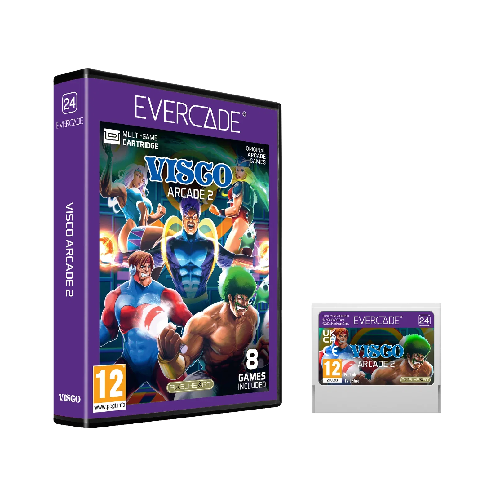 Image of Evercade Cartridge Visco Arcade 2