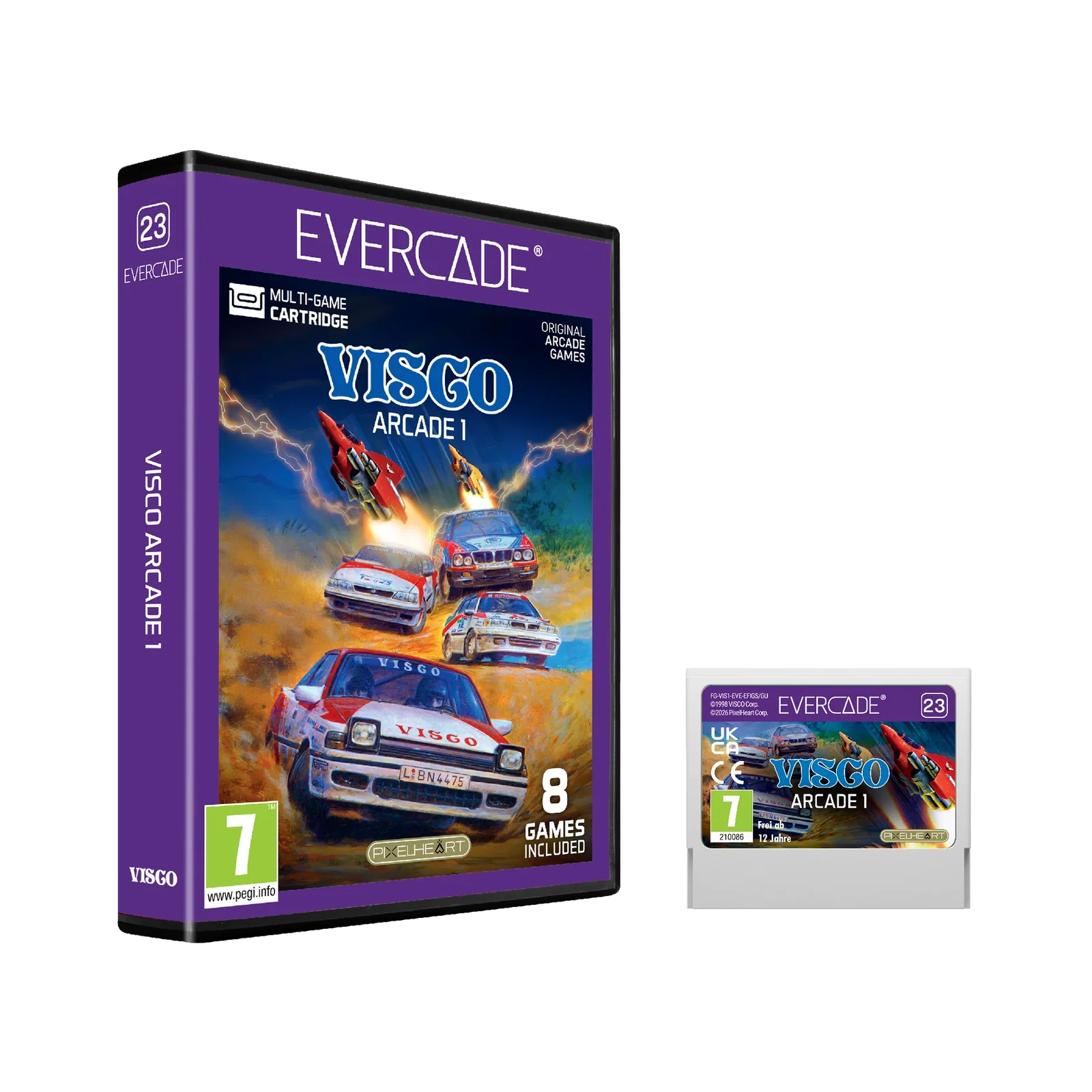 Image of Evercade Cartridge Visco Arcade 1