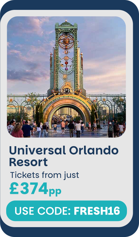 16% Off Universal Orlando Resort