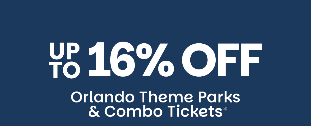 Up to 16% off Orlando Theme Parks & Combo Tickets