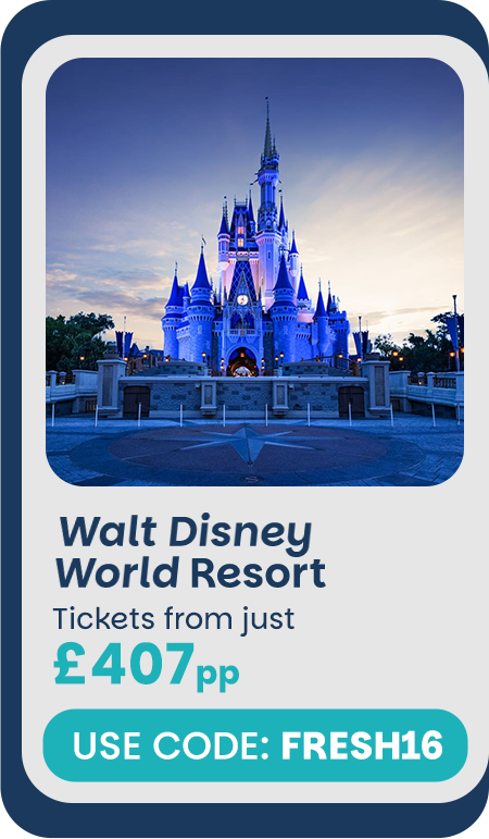 16% off Walt Disney World Resort