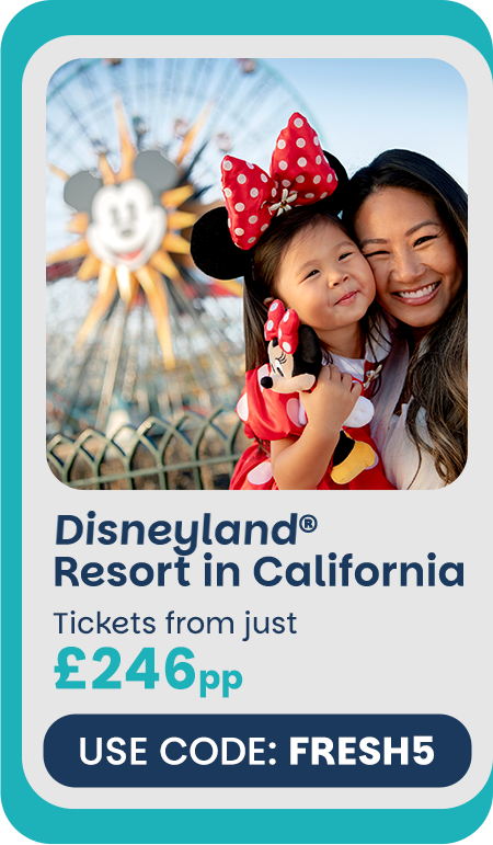5% off Disneyland Resort in California