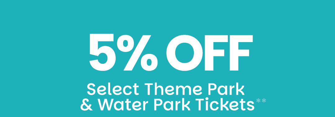 Select Theme Park & Water Park Tickets