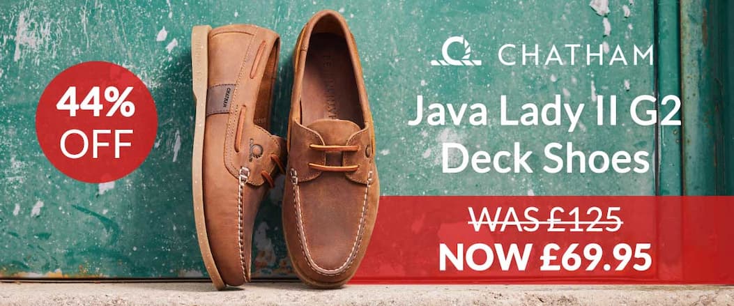 Shop Chatham Java Lady II G2 Deck Shoes