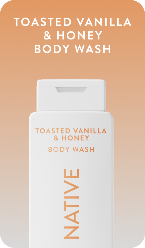 toasted vanilla and honey body wash