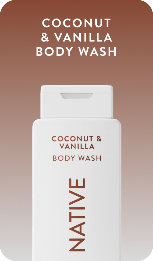 coconut and vanilla body wash