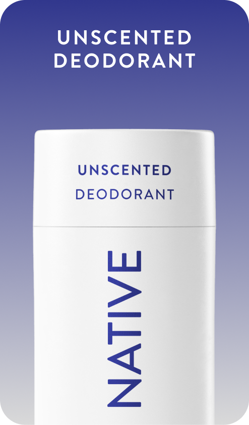 unscented deodorant