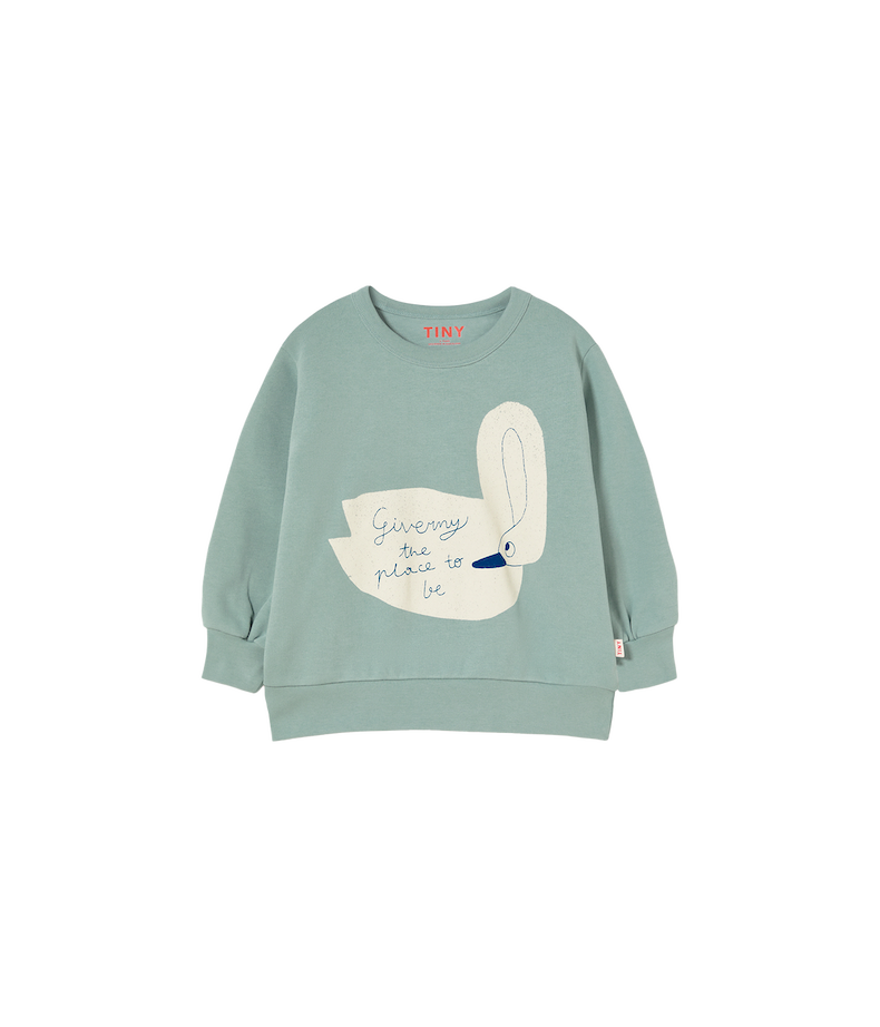 SWAN GRAPHIC SWEATSHIRT