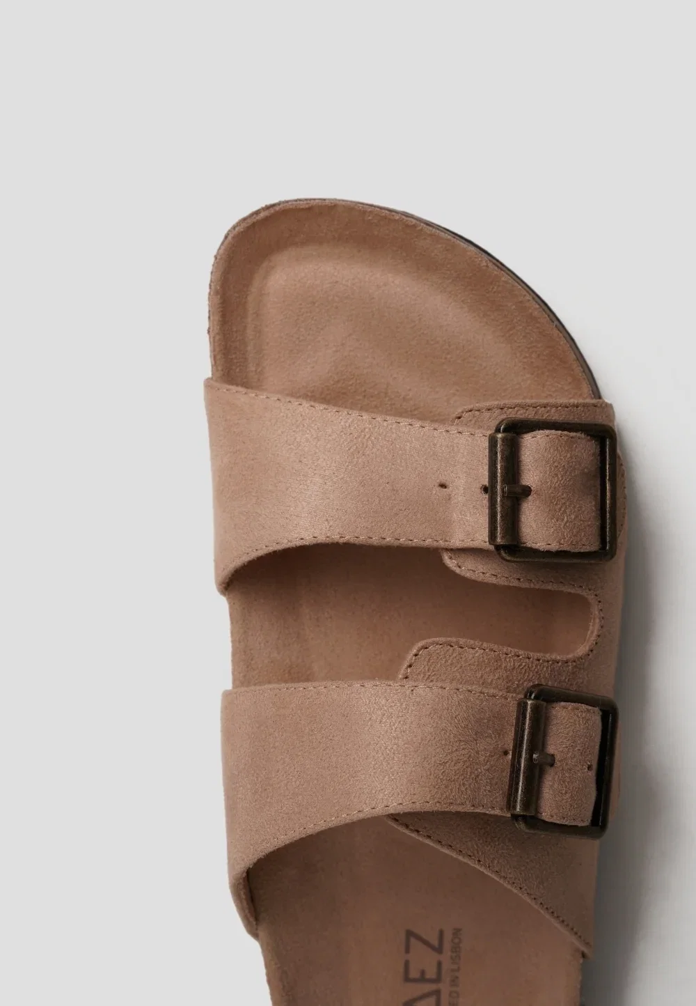 Sandal Bio Vegan Suede Sand