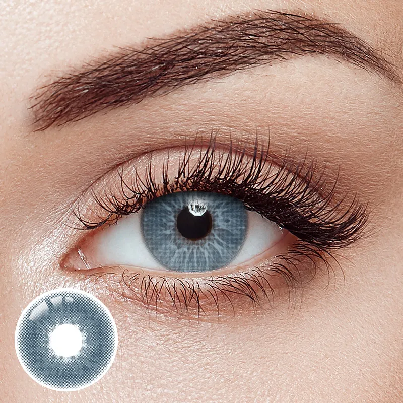 Love Story Light Blue Prescription Yearly Contact Lenses
