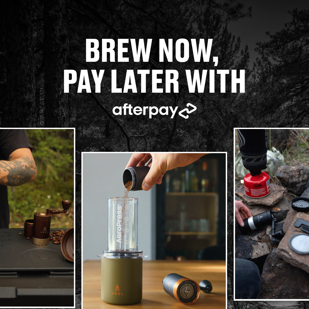 Brew now, pay later with Afterpay