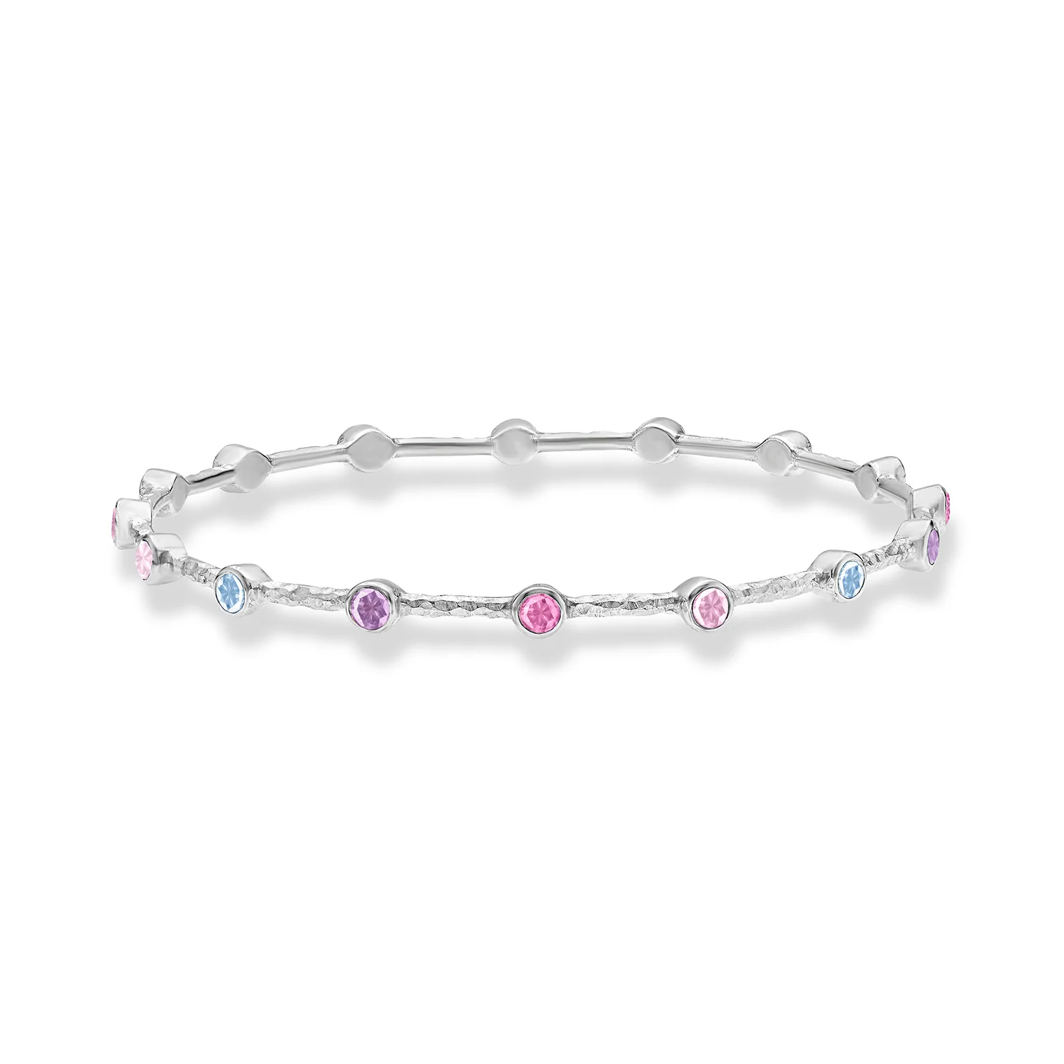 Image of 'Dusk' Gemstone Array Bangle