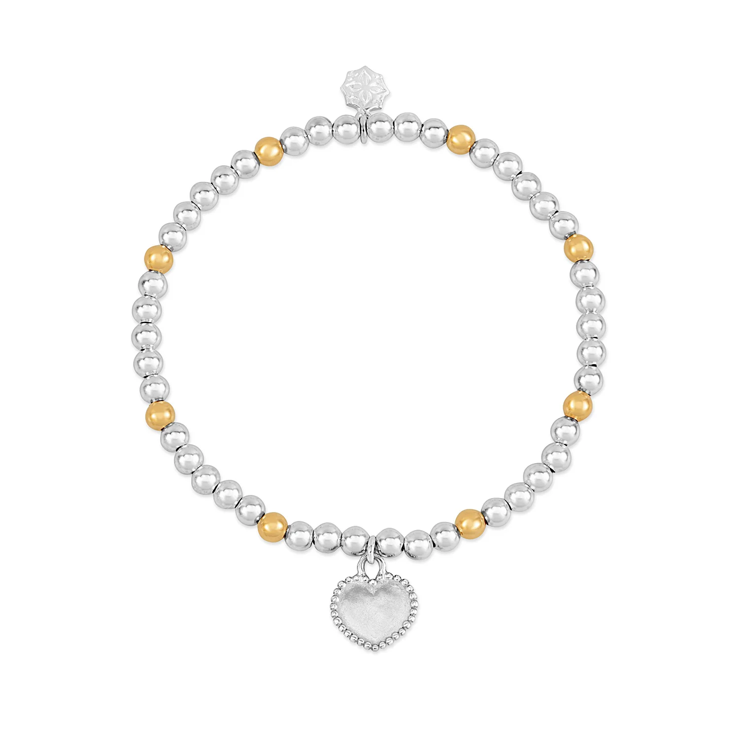 Image of Dotty Heart Misanga Bracelet