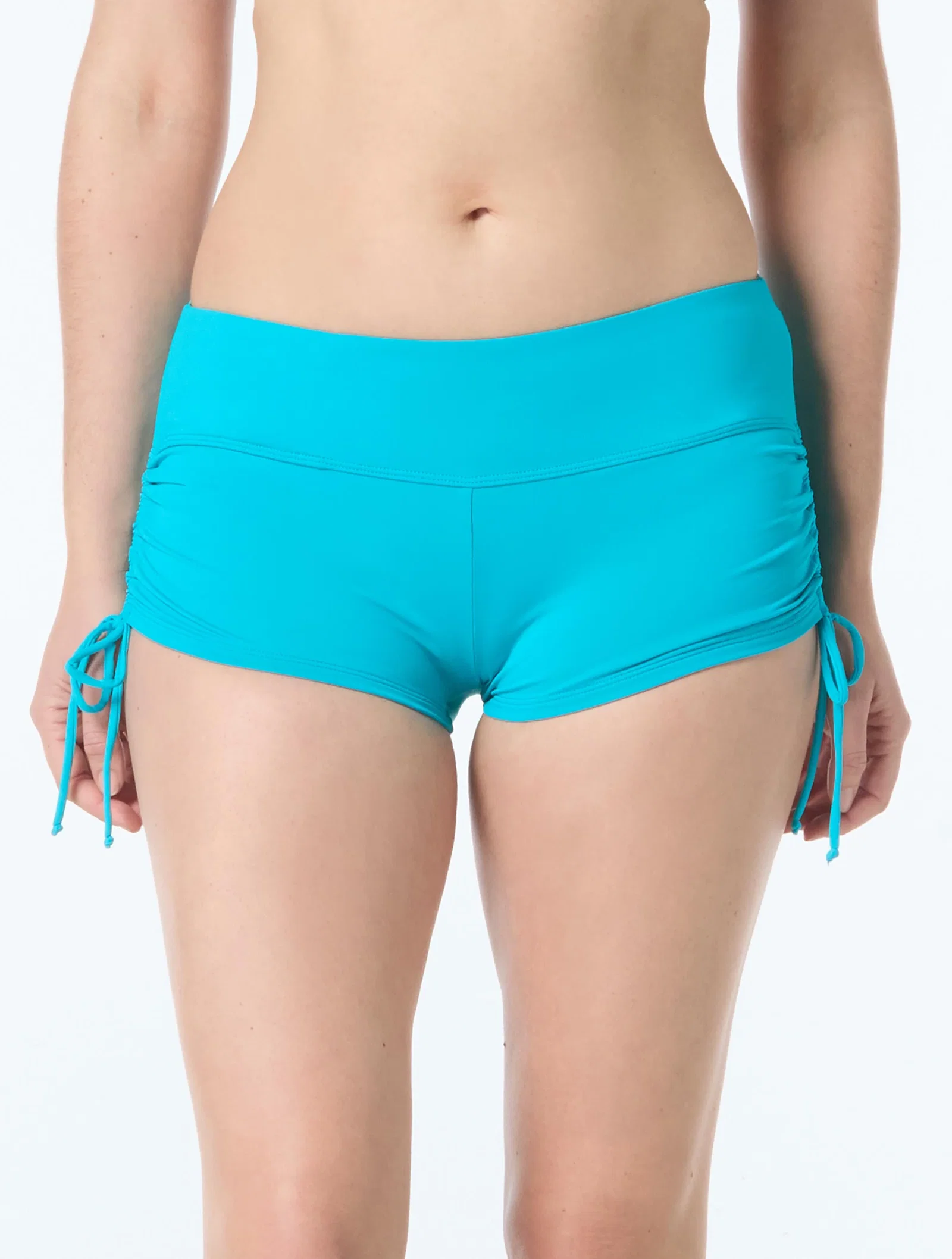Image of Beach House Blake Adjustable Side Tie Swim Short - Beach Solids