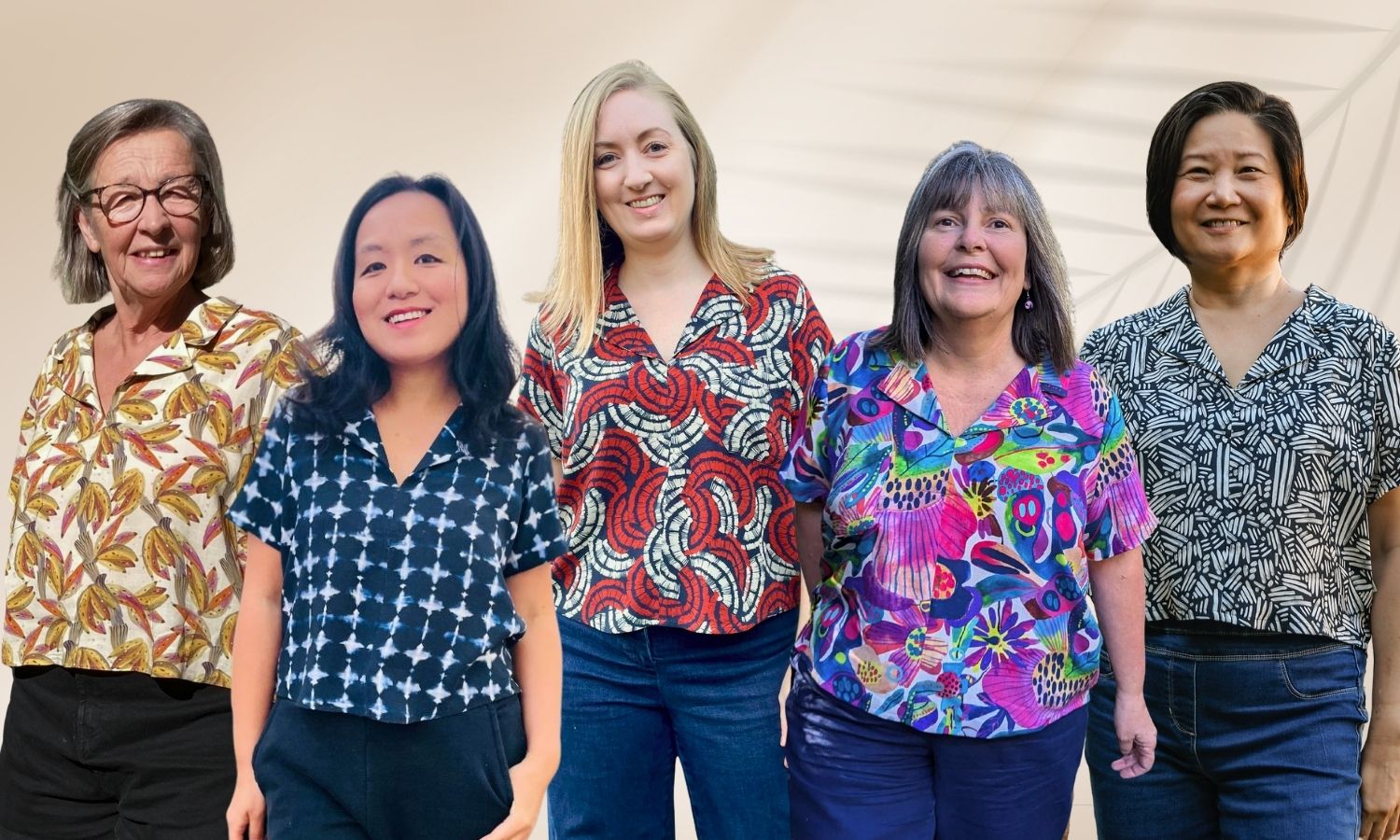 Sew the Friday Pattern Company Donny Shirt in Exclusive Linen Look Viscose 