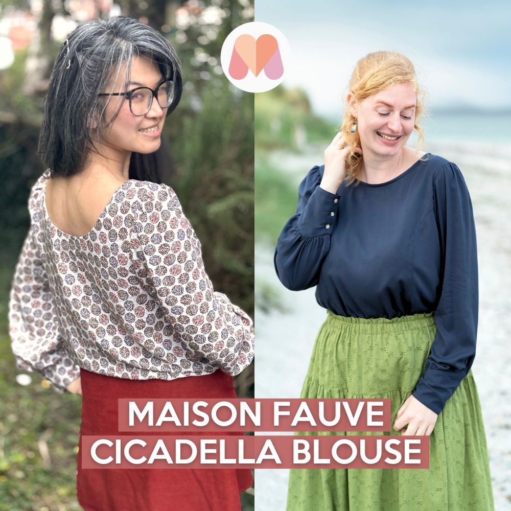 Sew the Maison Fauve Cicadella Blouse