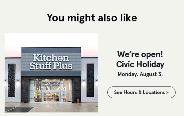 We're Open!