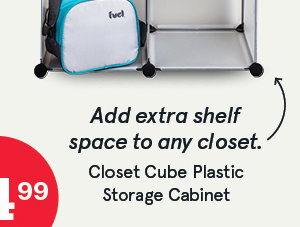 Closet Cube Plastic Storage Cabinet