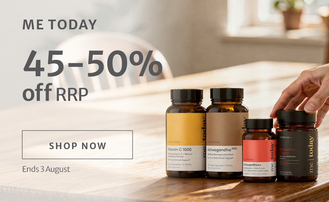 45-50% off RRP on Me Today