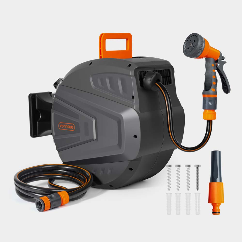 Image of Retractable Garden Hose Reel - 20m