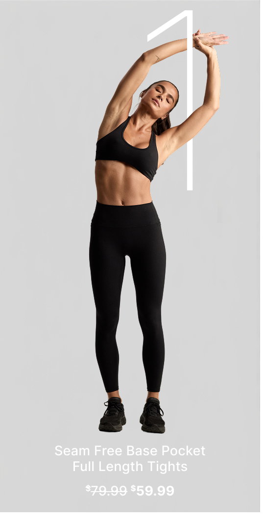 Seam Free Base Pocket Full Length Tights