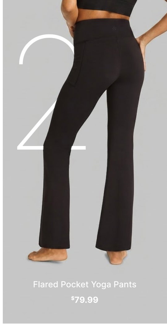 Flared Pocket Yoga Pants