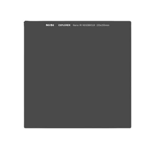 NiSi Explorer Collection 150x150mm Nano IR Neutral Density Filter - ND1000 (3.0) - 10 Stop
