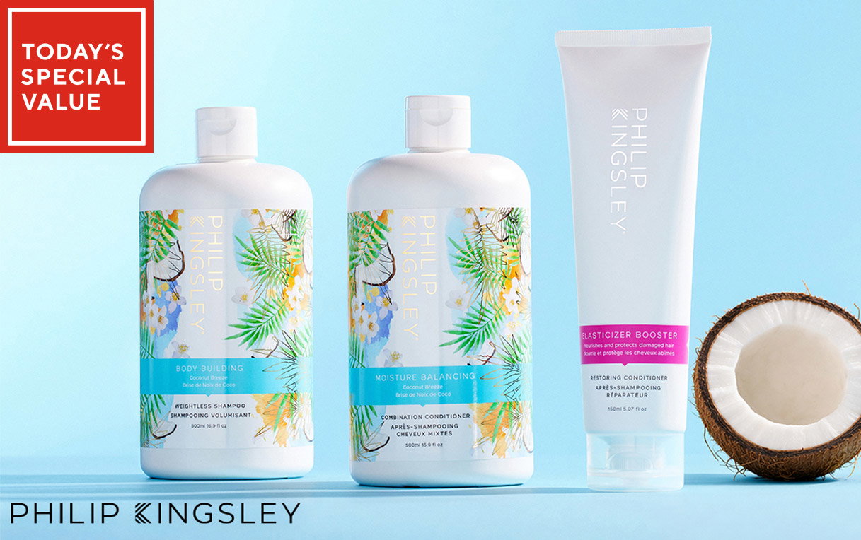 Philip Kingsley 3 Piece Coconut Breeze Collection