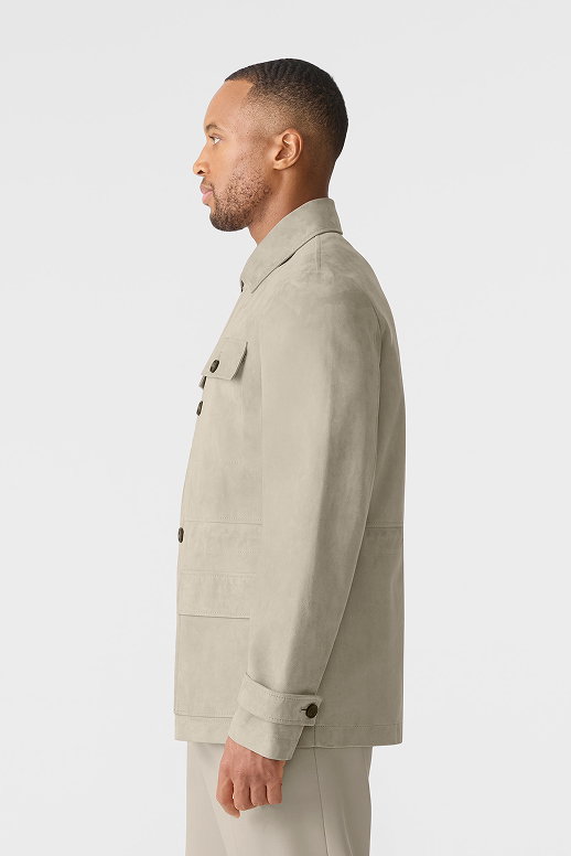 DANNY-SU Suede Safari Jacket