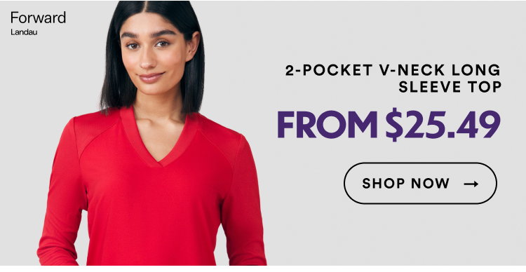 Long Sleeve Shirttail Underscrub Tee | $14.98 | Shop Now