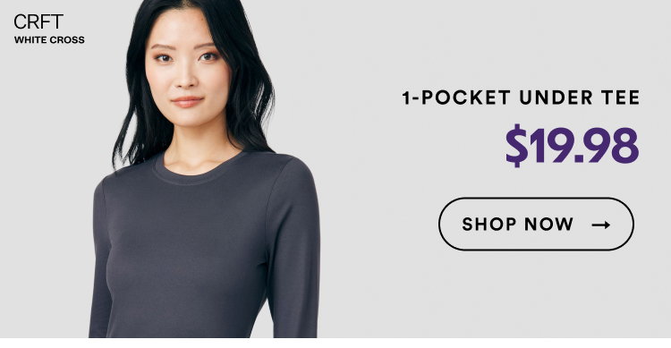 1-Pocket Under Tee | $19.98 | Shop Now