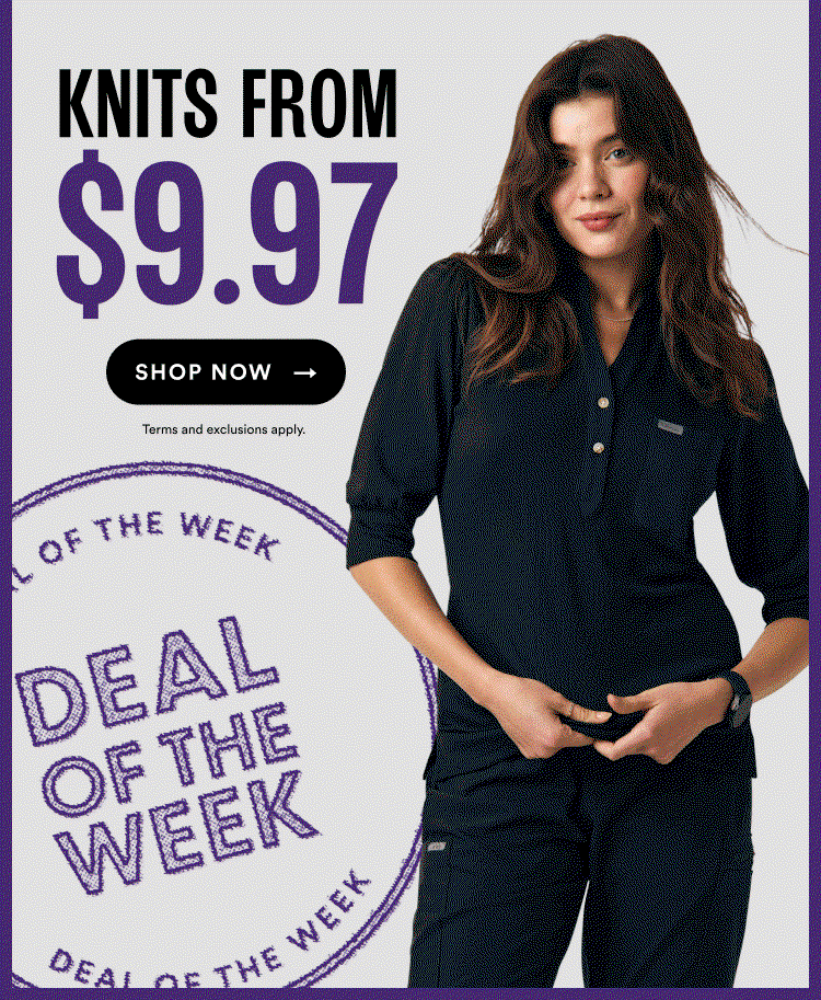 Knits From $9.97 | Deal of the Week | Shop Now