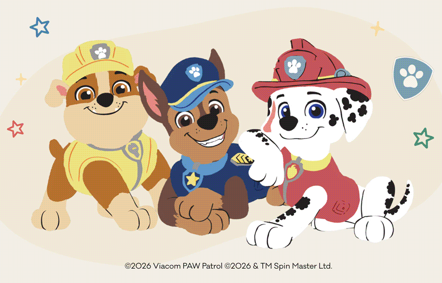 July Drops | ©2026 Viacom PAW Patrol ©2026 & TM Spin Master Ltd.