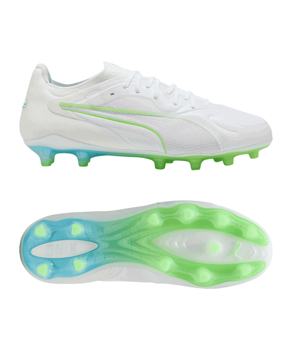 PUMA KING 20 Ultimate FG/AG White Pack Weiß F01