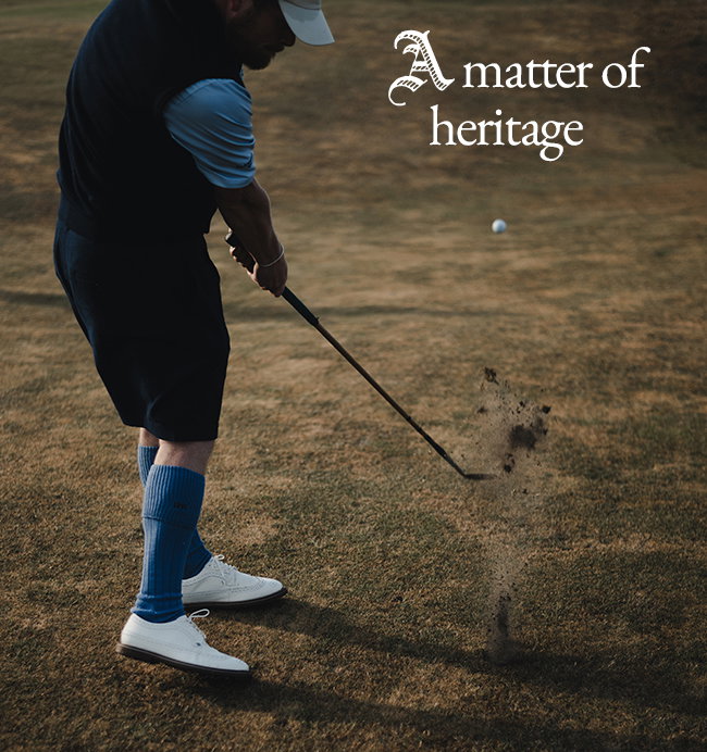 g.BIRKDALE Mens Knee High Cushioned Cotton Golf Socks