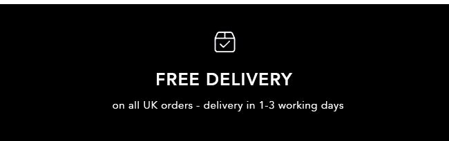 Free UK Delivery on all orders
